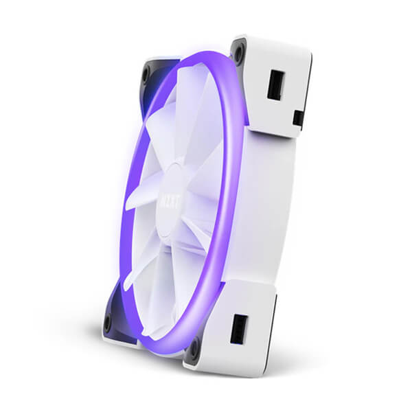 Nzxt Aer RGB 2 White 120mm Cabinet Fan (Single Pack)